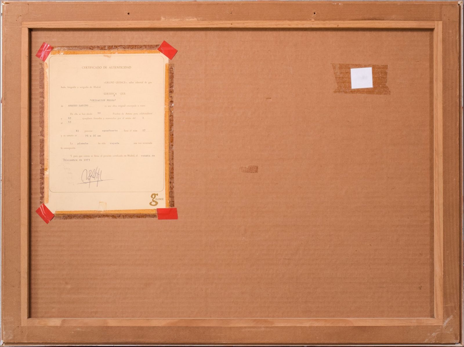 photo for sale Amadeo Gabino – Abstract, Ca. Jaren 1970