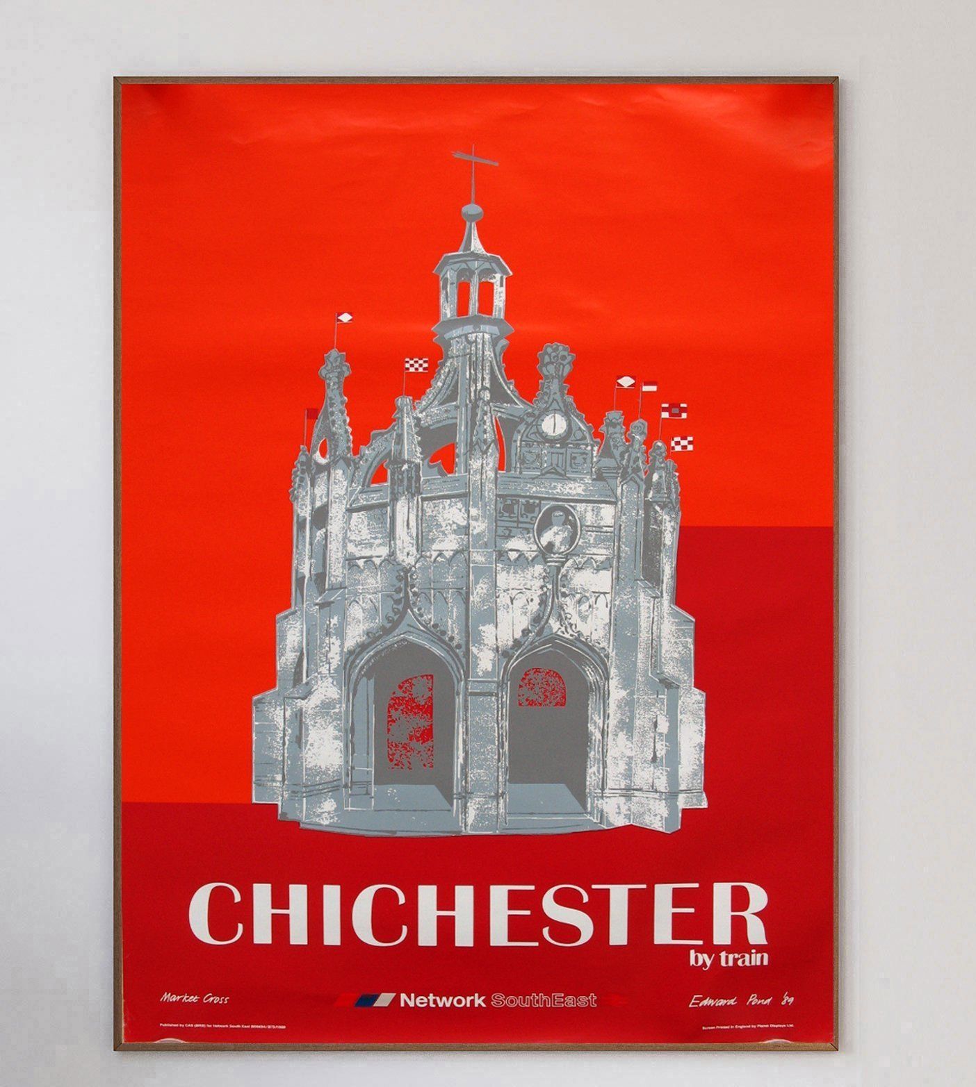 Chichester Network South East Railways, Original Vintage Poster photo 724.0