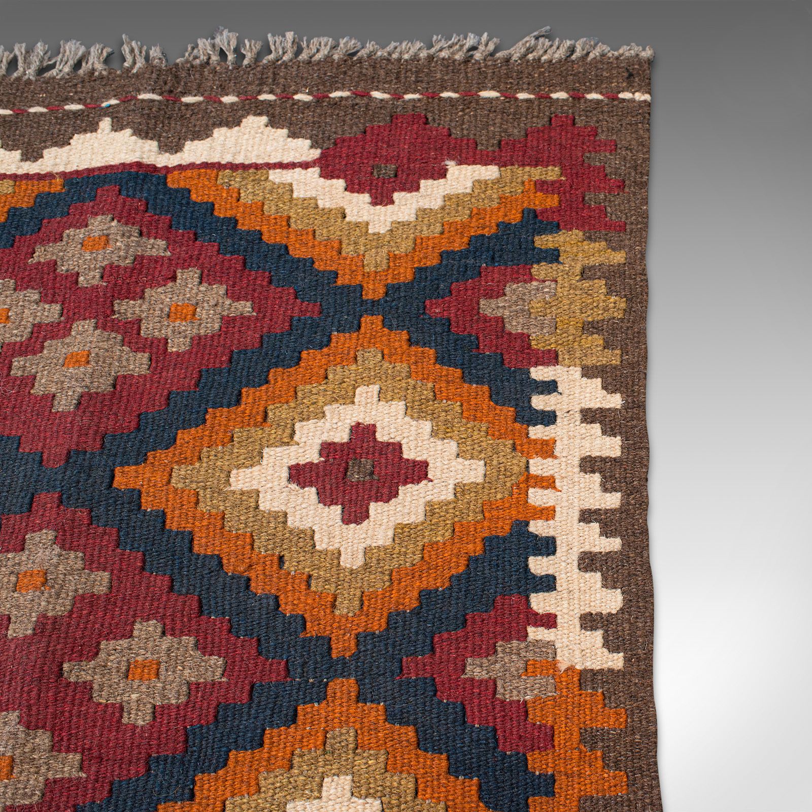 photo for sale Vintage Maimana Kilim Rug, Caucasian, Decorative Carpet, Prayer Mat, Late 20th.C