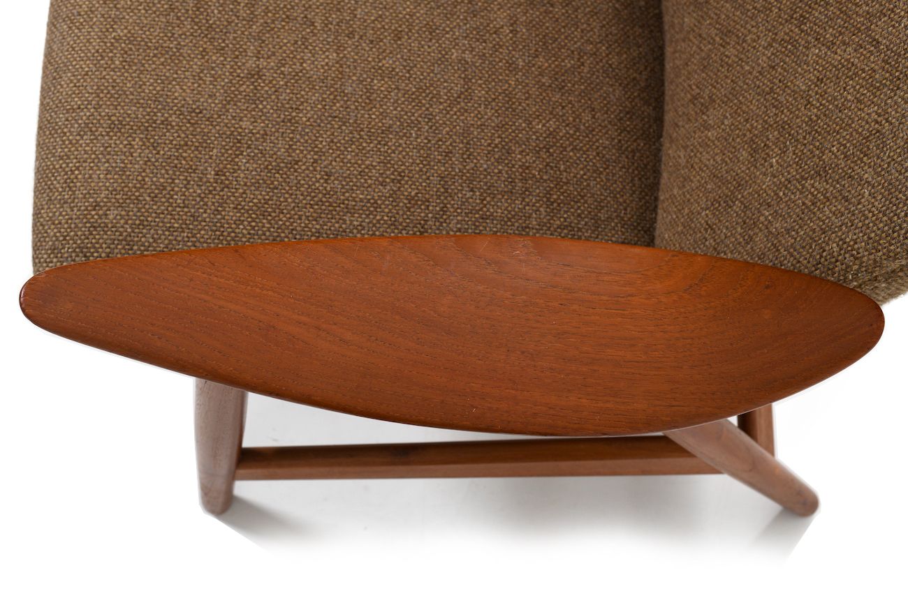 photo vinterior Mid Century Illum Wikkelsø Teak Lounge Chair