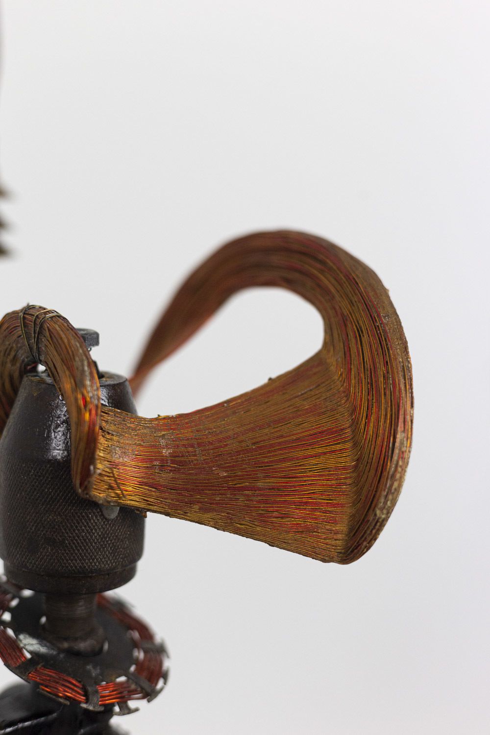 Bronze Sculpture, African Warrior, Late 20th Century photo 704.0