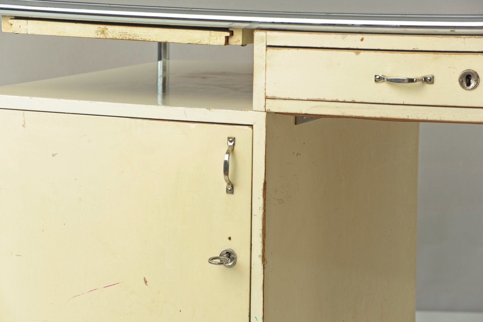 Large Tubular Steel Desk From Stacrolex, Germany, 1950s photo 2978.0