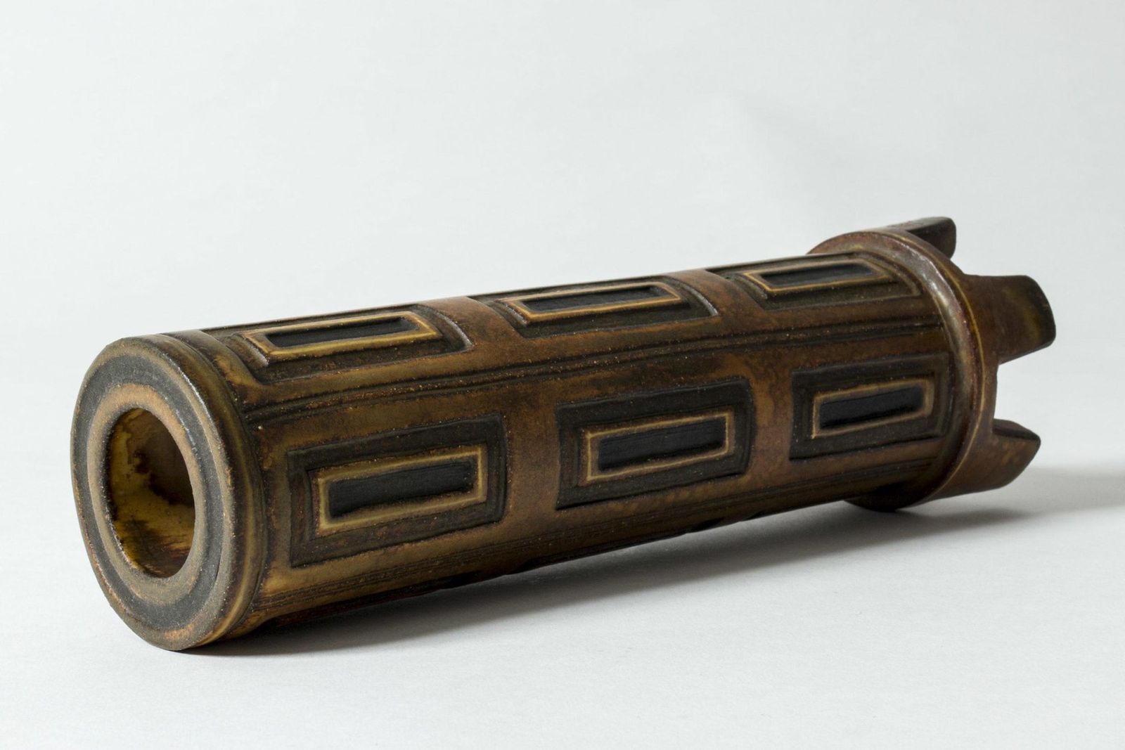 Farsta Rust Vase By Wilhelm Kåge For Gustavsberg photo Home Decor