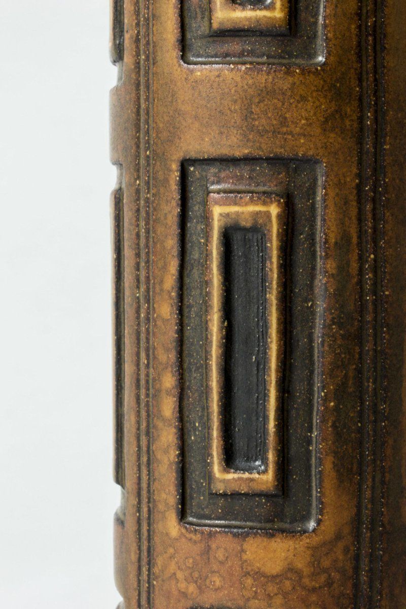 Farsta Rust Vase By Wilhelm Kåge For Gustavsberg photo vinterior