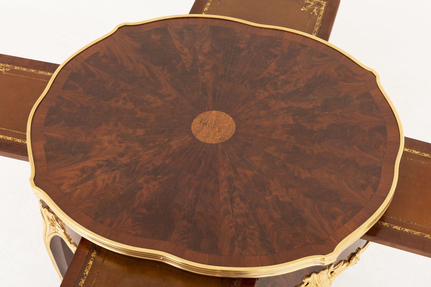 Louis XV Style Bouillotte Table In Violet Wood, Late 19th Century photo buy
