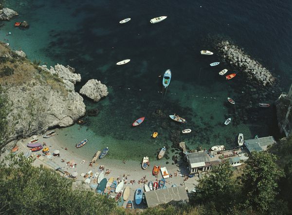 ' Conca Dei Marini ' By Slim Aarons Oversized C Type