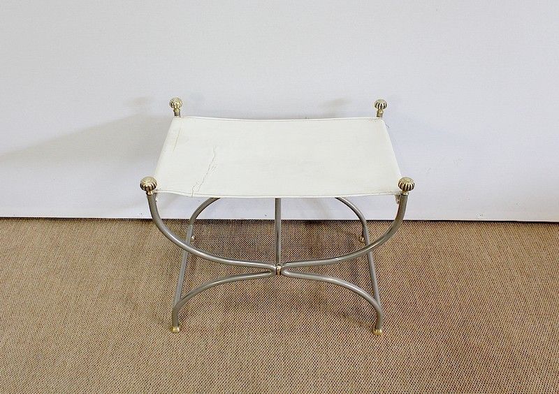 Curule Stool, Jansen Taste, 20th Century