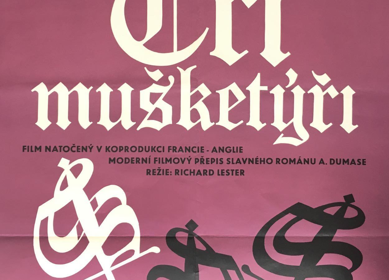 Movie Poster , The Three Musketeers, Alexej Jaroš, 1974 photo furniture