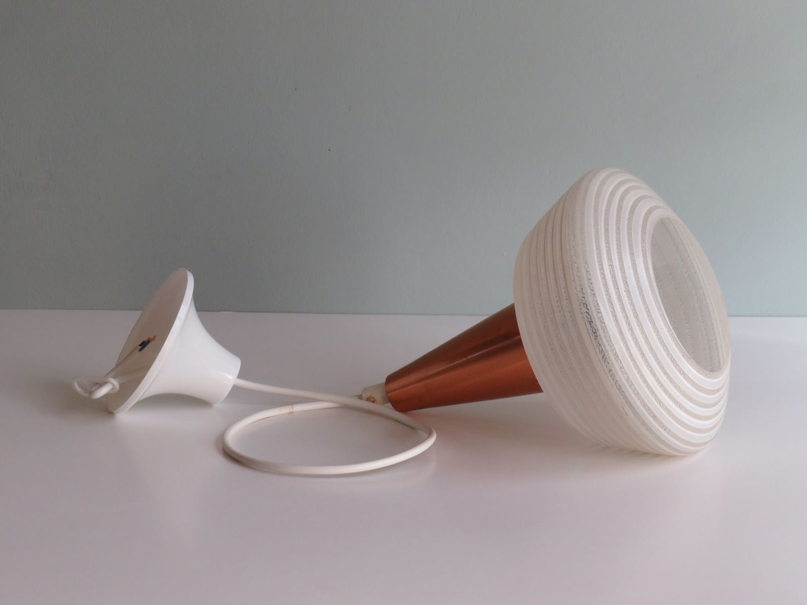 Pendant Lamp, Scandinavian 1960s photo vintage