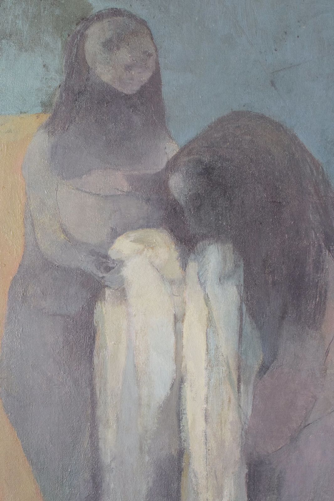 Follower Of Keith Vaughan   Post War Painting Of Bathers photo Art
