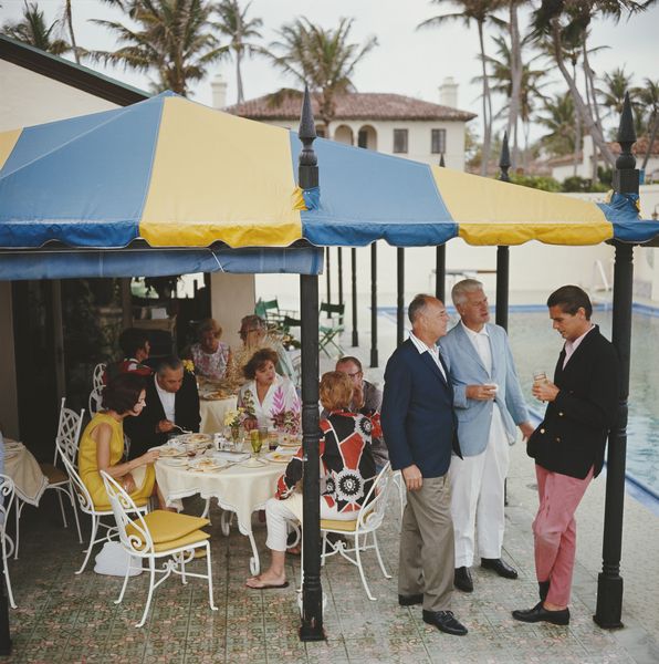' Palm Beach Party ' By Slim Aarons Oversized C Type