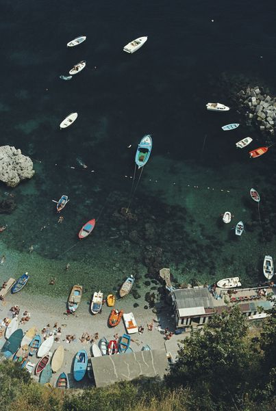' Conca Dei Marini ' By Slim Aarons Oversized C Type