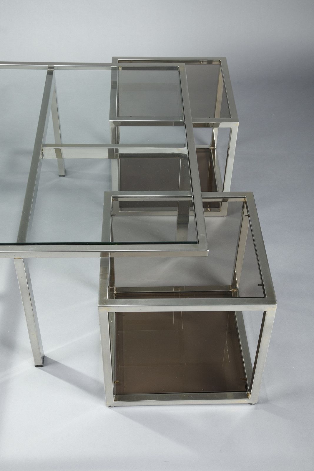 Mobilier Table basse et 4 tables d'appoint amovibles photo