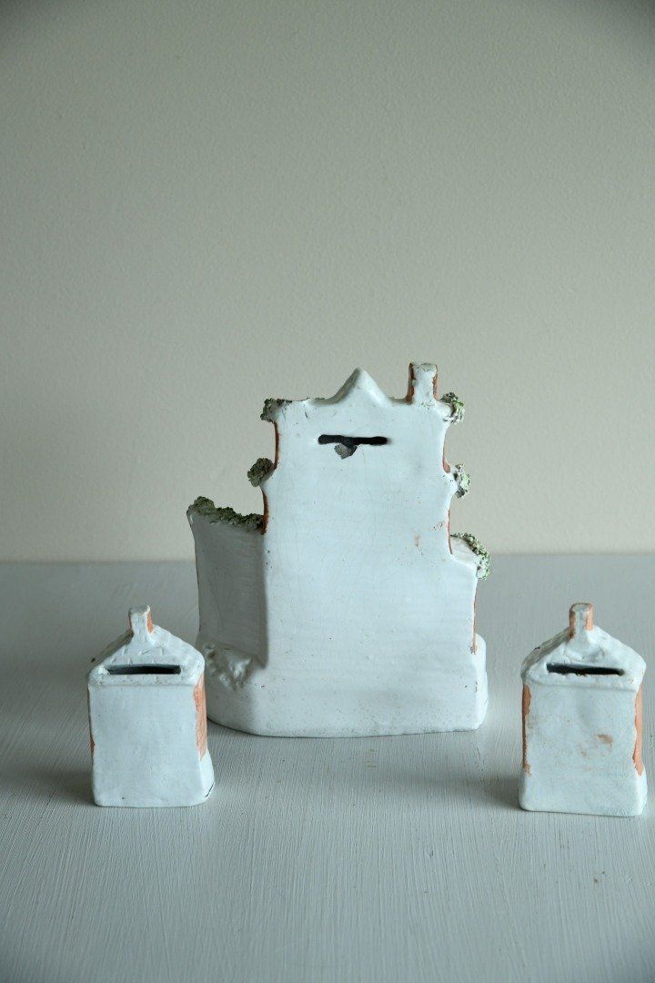 Staffordshire House Money Boxes photo vinterior