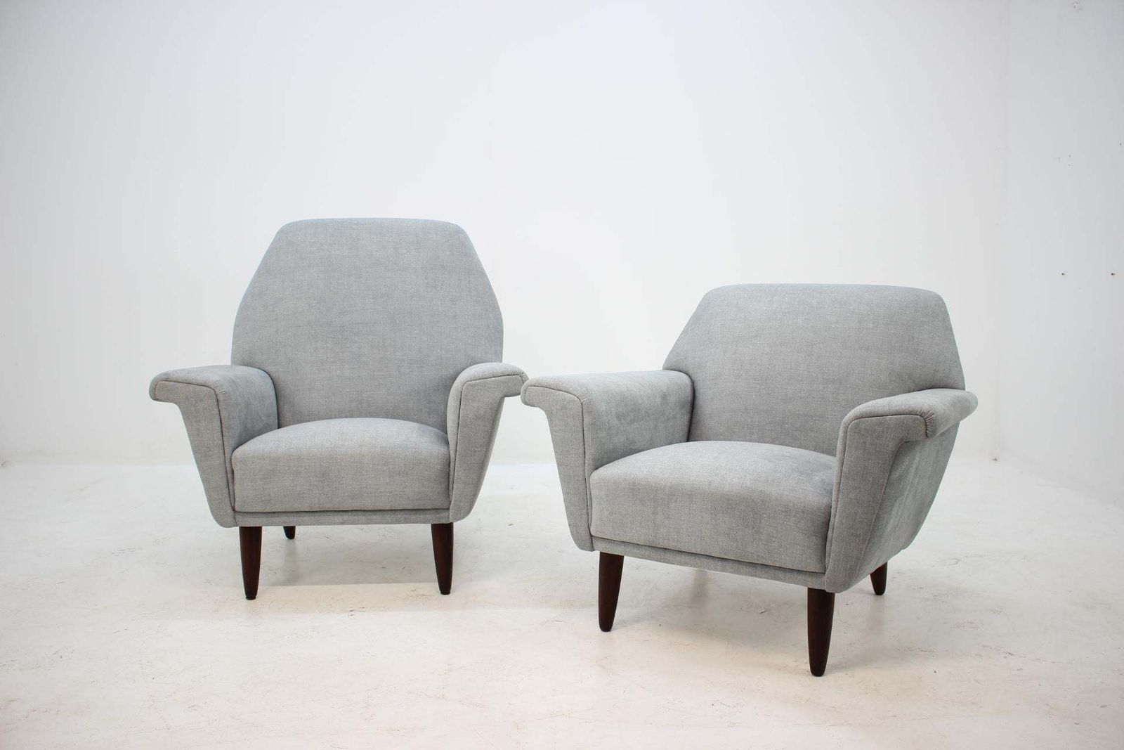 1960 Set Of Two Georg Thams Lounge Chairs
