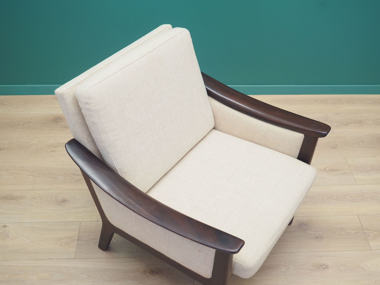 Beige Armchair, 1970s, Danish Design, Made In Denmark photo for sale