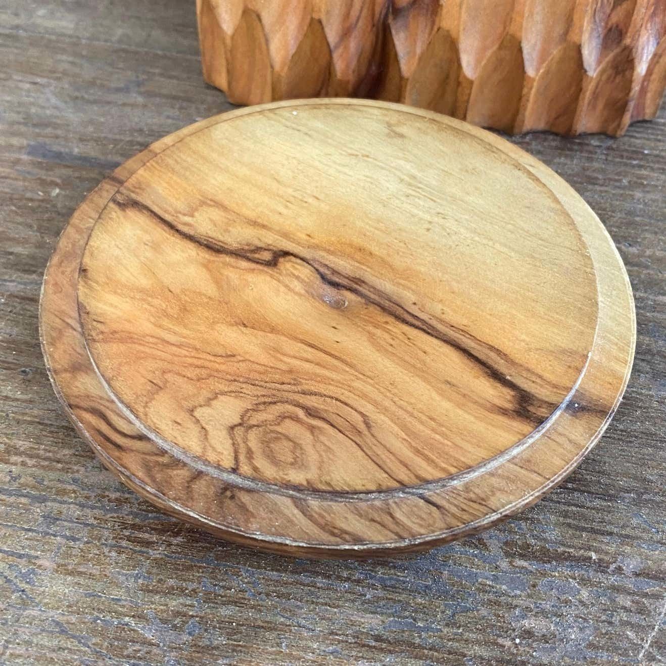 Box In Wood, For Jewelry Or Candle, France 1980 photo buy