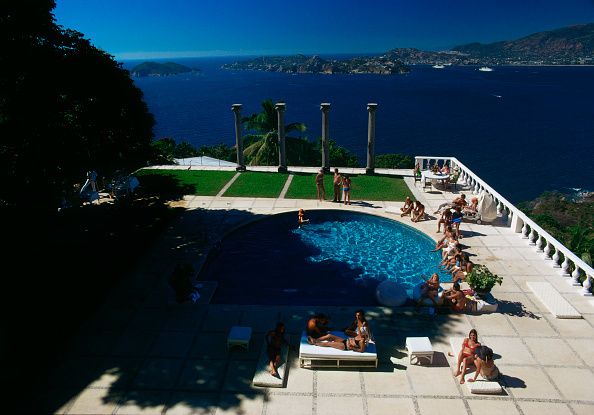 ' Villa Nirvana ' By Slim Aarons Oversized C Type