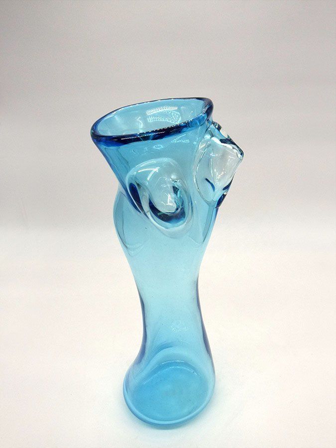 Murano Vase In The Shape Of A Woman By Stefano Toso, 1970s photo buy