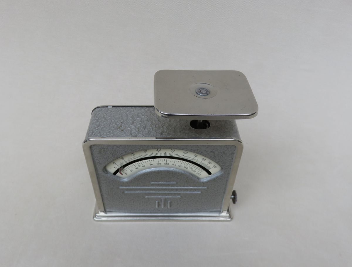 Vintage Art Deco Letter Scale From Jakob Maul photo vinterior