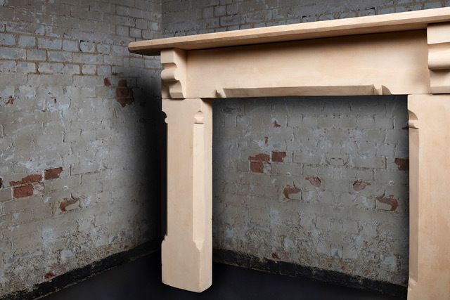 Original Victorian Stone Surround. One Of A Pair. Price Is Per Fireplace. photo for sale