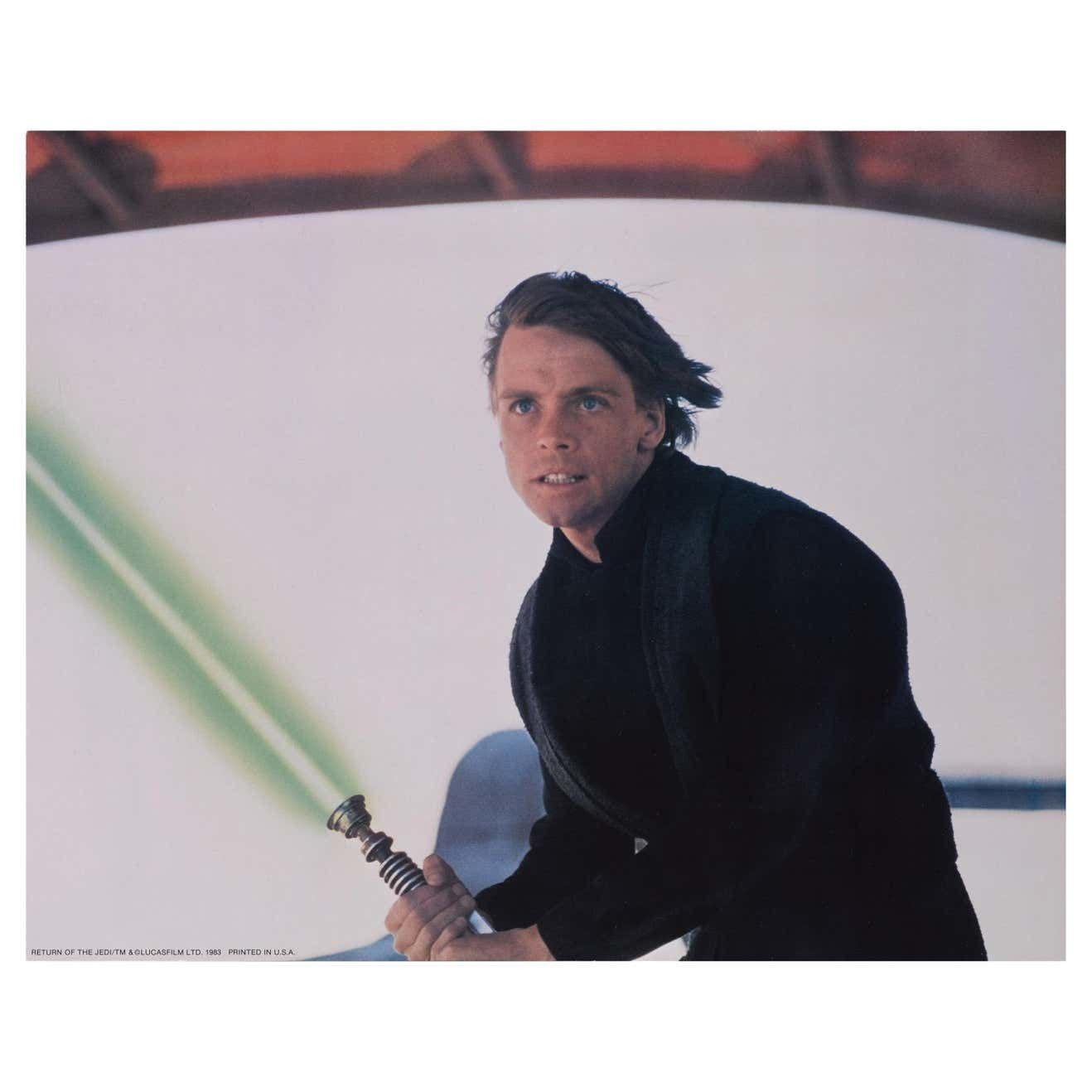 Original Us Oversized Still From The 1983 Third Star Wars Film Return Of The Jedi.