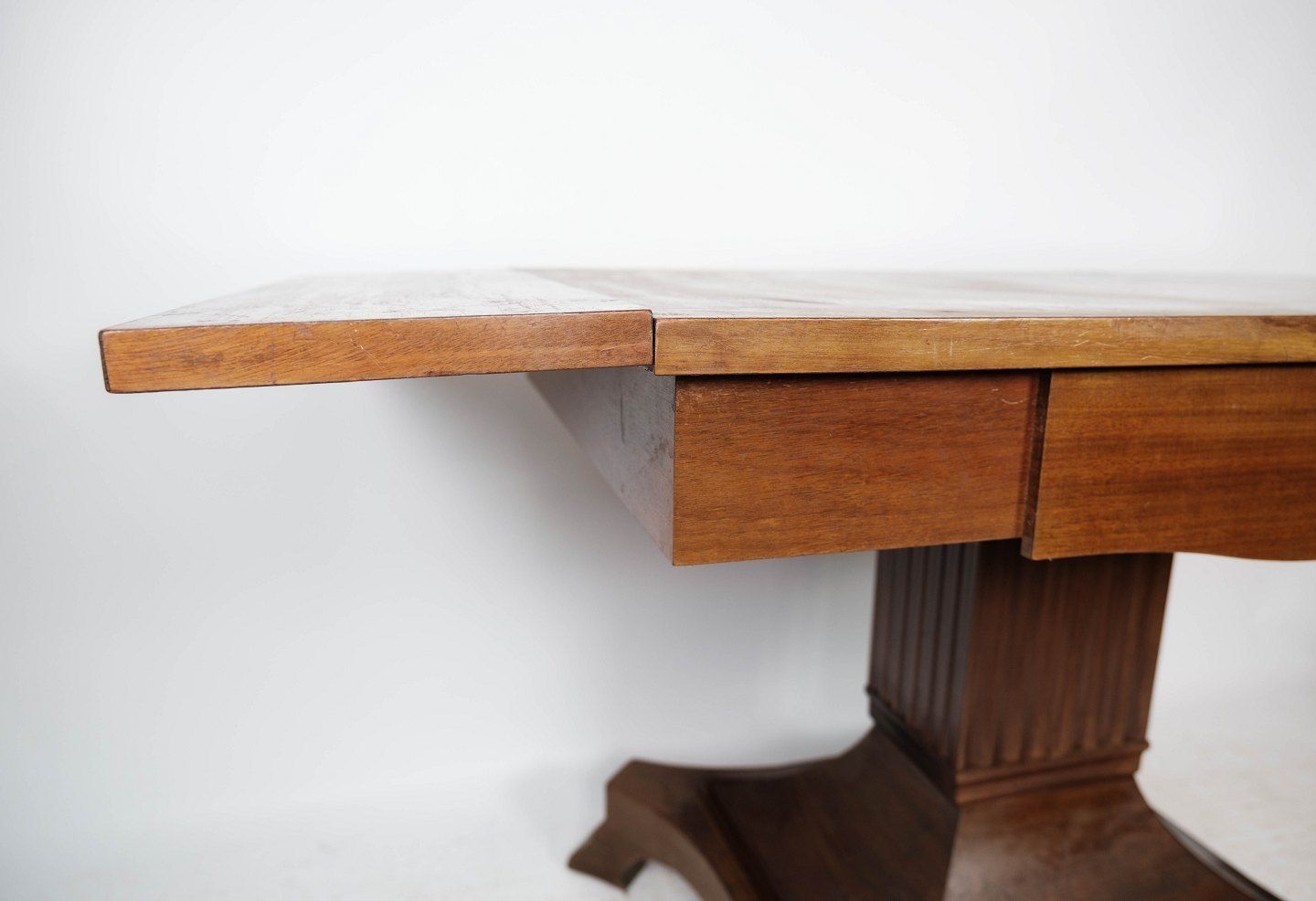 Dining Table Of Mahogany  From The 1920s. photo vintage