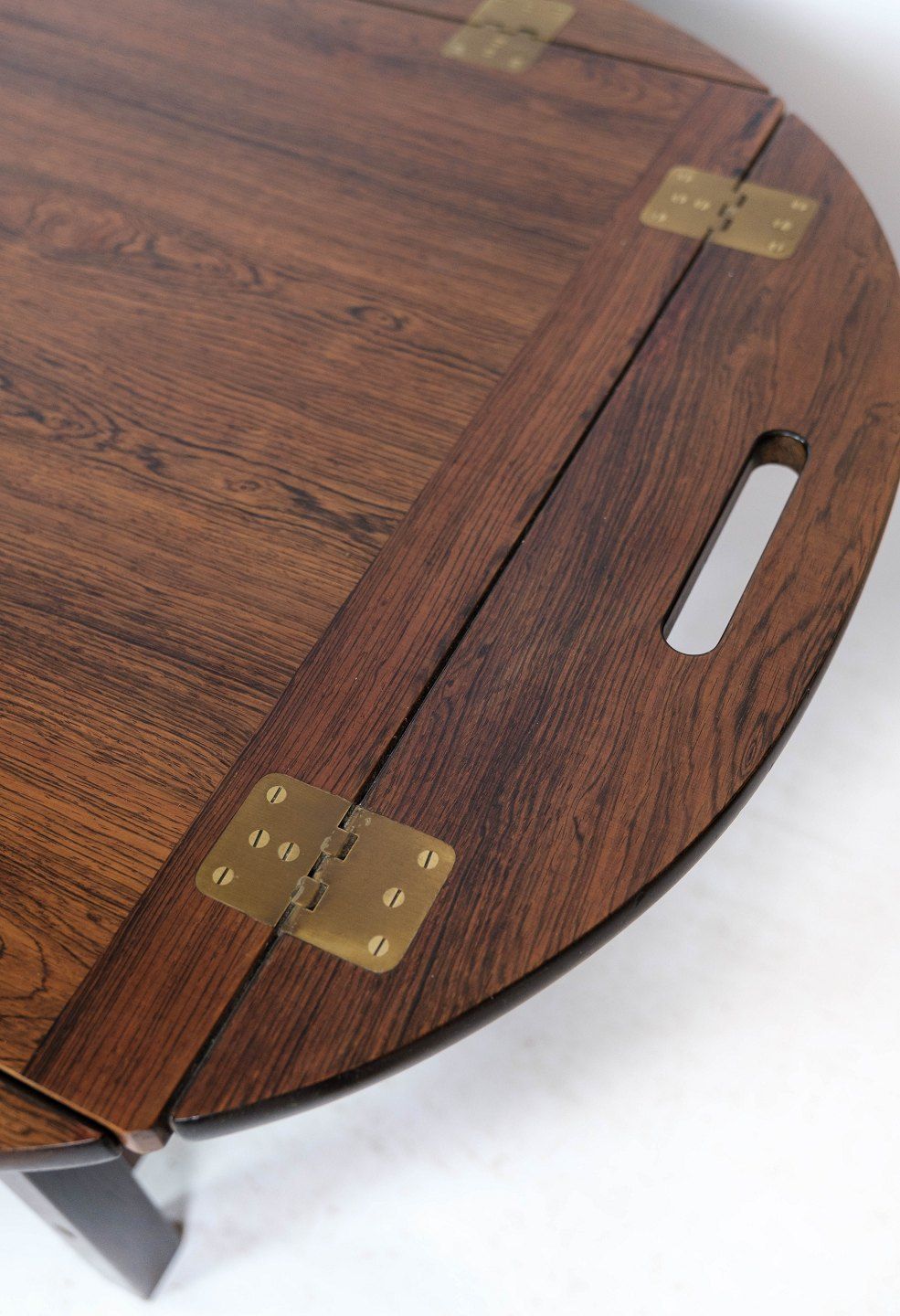 Butler Table In Rosewood And Of Danish Design From The 1960s. photo vinterior