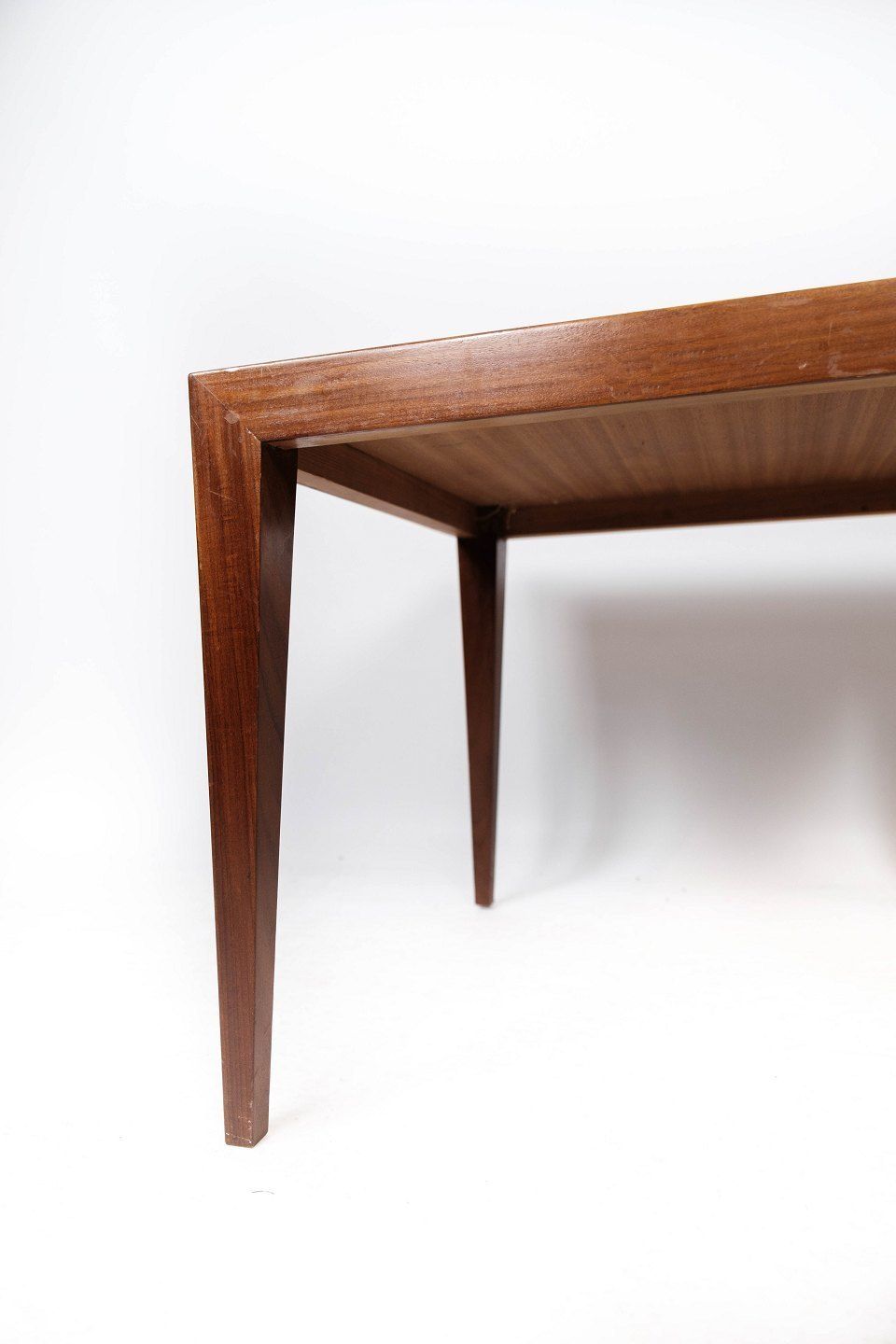 Side Table In Teak Of Danish Design Manufactured By Haslev Møbelfabrik In The 1960s. photo 455.0