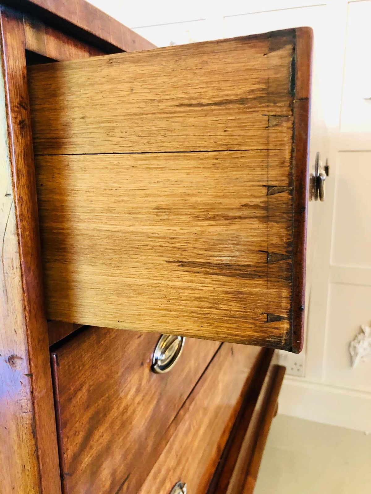 Antique Victorian Mahogany Chest Of Drawers photo for sale