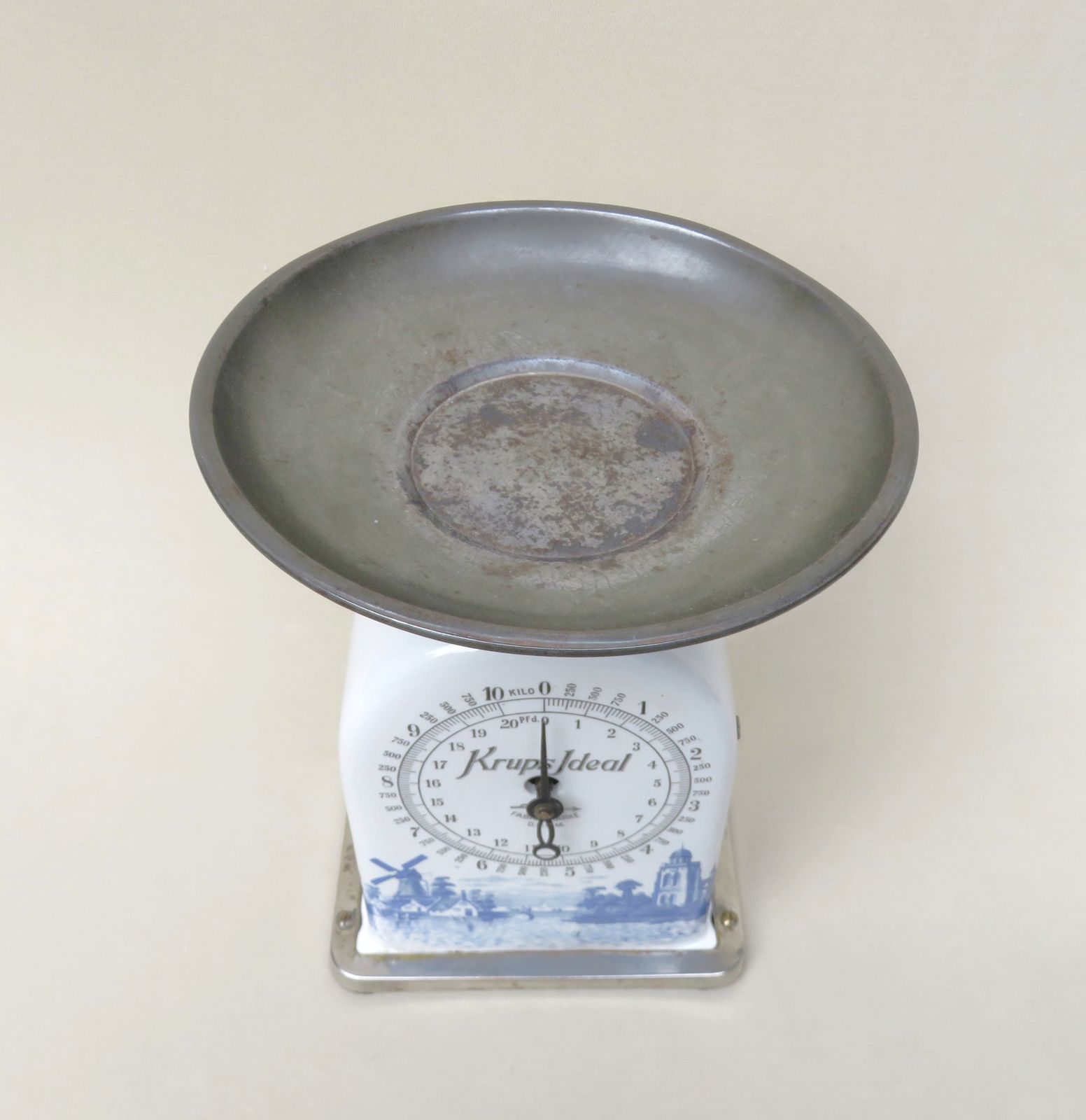 Antique Ceramic Kitchen Scales From Krups photo 924.8