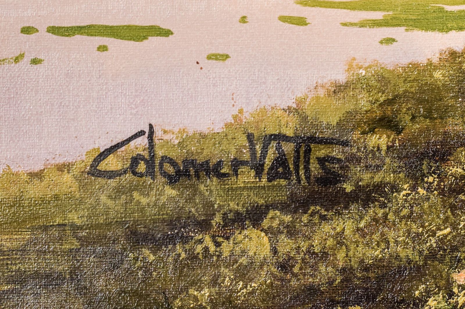 Joan Colomer Valls – Landschap Met Arbeiders photo buy