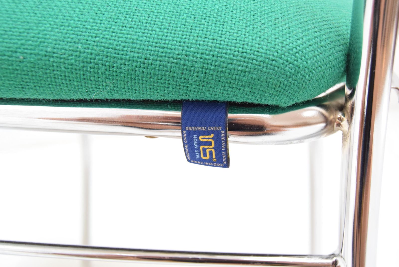 photo vinterior Pair Of Mid Century Chrome Chairs,Nowy Styl,Circa 1980s