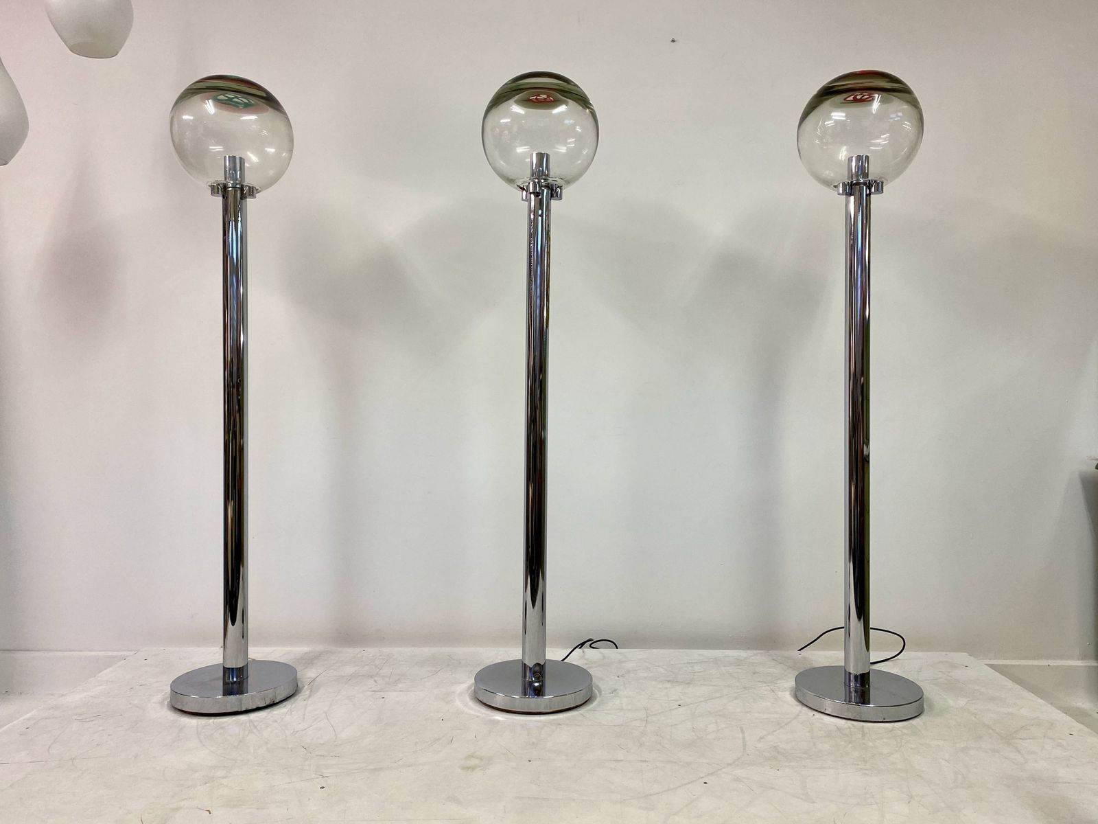 1960s Pair Of Floor Lamps By Ludovico Diaz De Santillana photo furniture