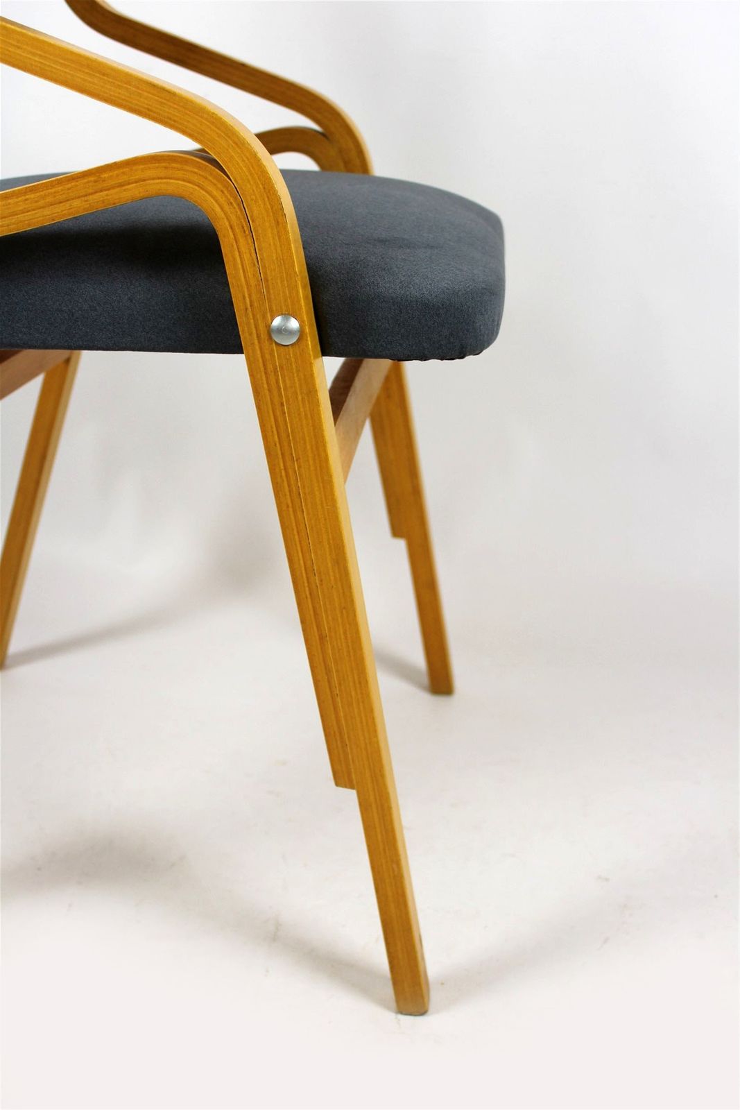 Czech Bent Plywood Chairs From Holesov, 1970s, Set Of 4 photo furniture