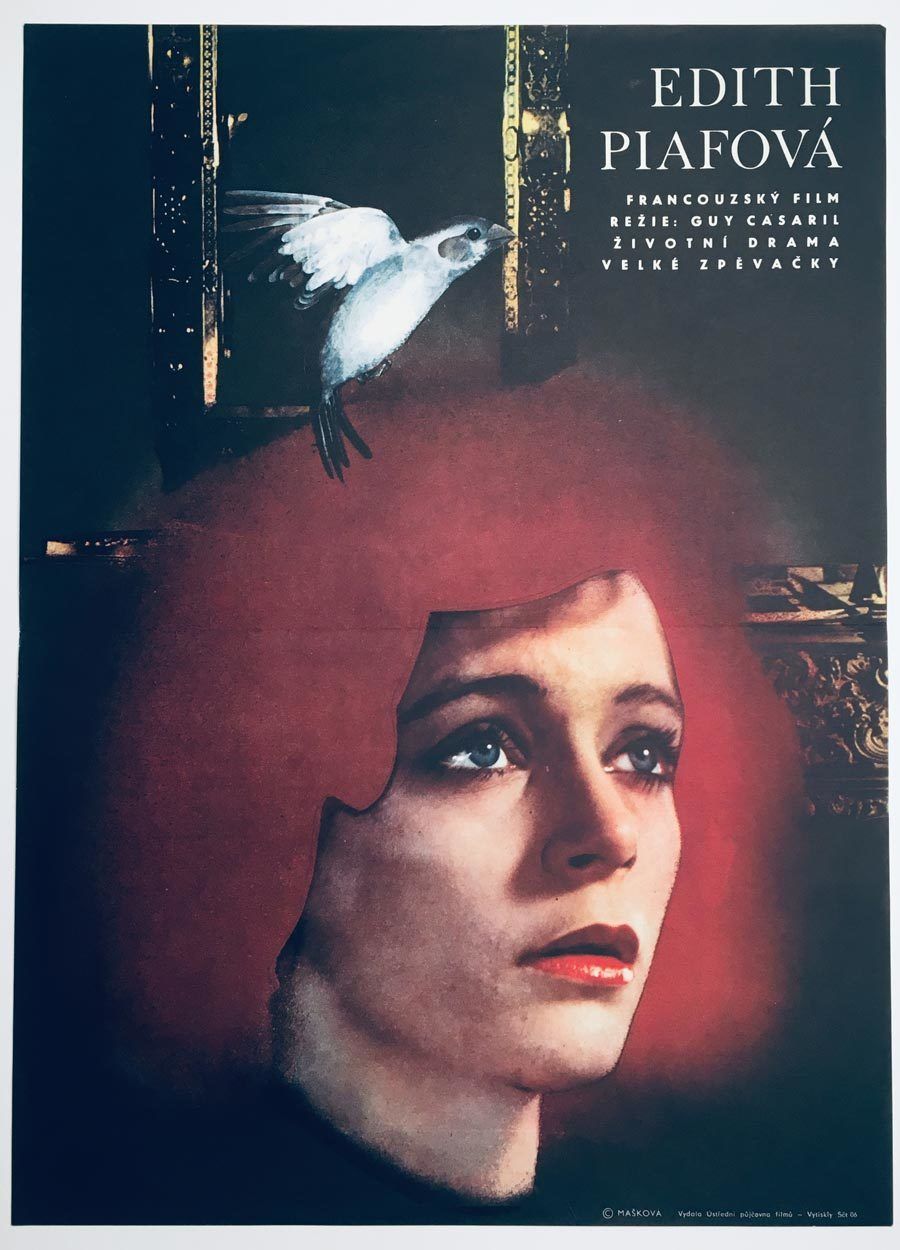 Movie Poster, Piaf, The Early Years, Mašková, 1975