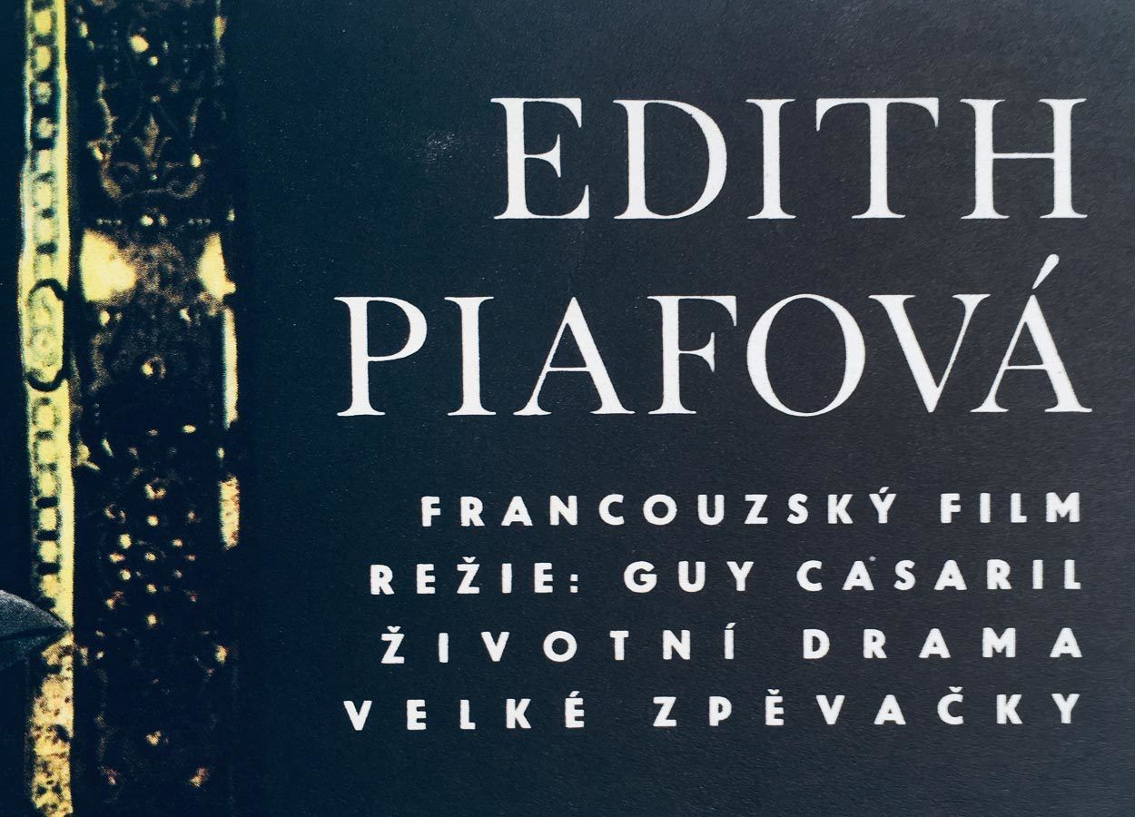 Movie Poster, Piaf, The Early Years, Mašková, 1975 photo for sale