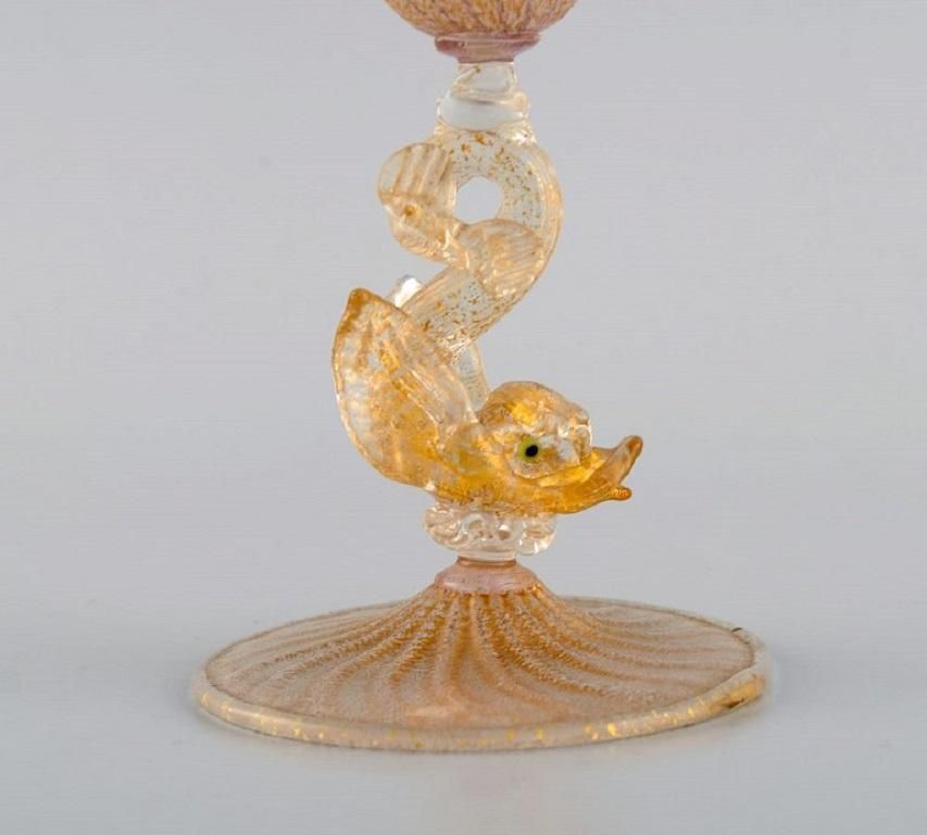 Barovier And Toso, Venice, Rare Organically Shaped Vase In Mouth Blown Art Glass photo Home Decor