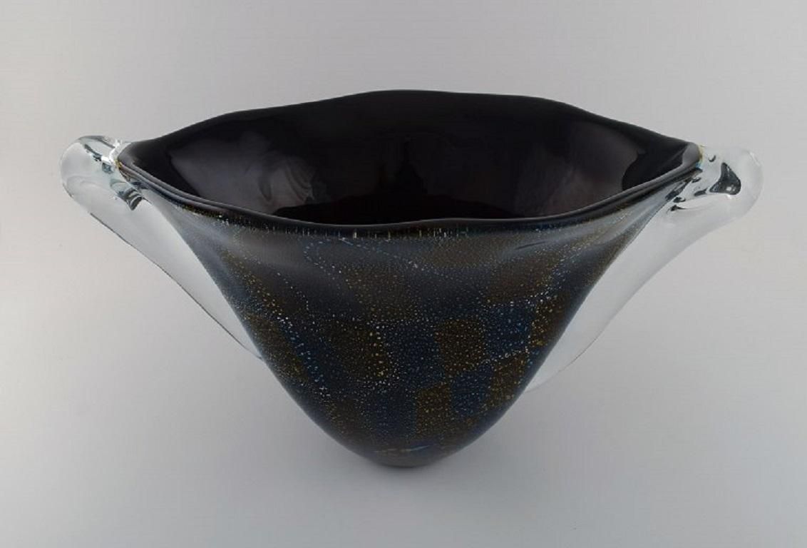 Barovier And Toso, Venice, Giant Vase In Mouth Blown Art Glass, 1960s