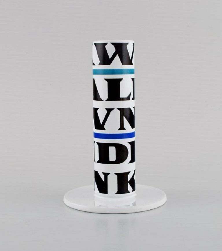 Anne Marie Trolle For Royal Copenhagen, A Pair Of Rare Collage Vases In Faience photo furniture