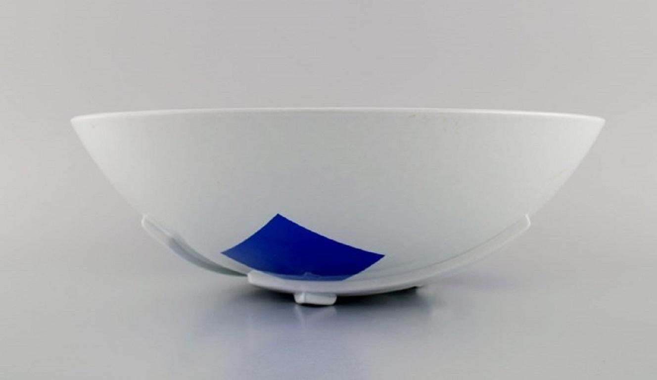 Anne Marie Trolle For Royal Copenhagen, Rare Collage Bowl In Faience photo furniture