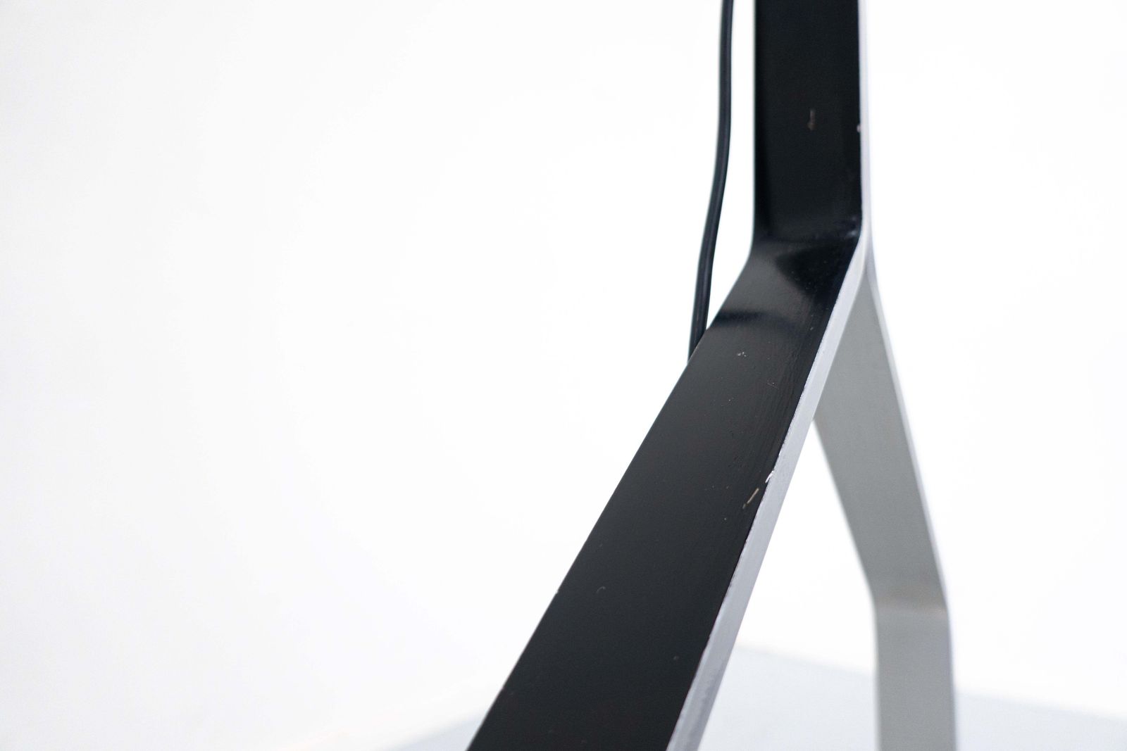 Iitalian Floor Lamp Travertine, Steel And Glass photo 1511.0