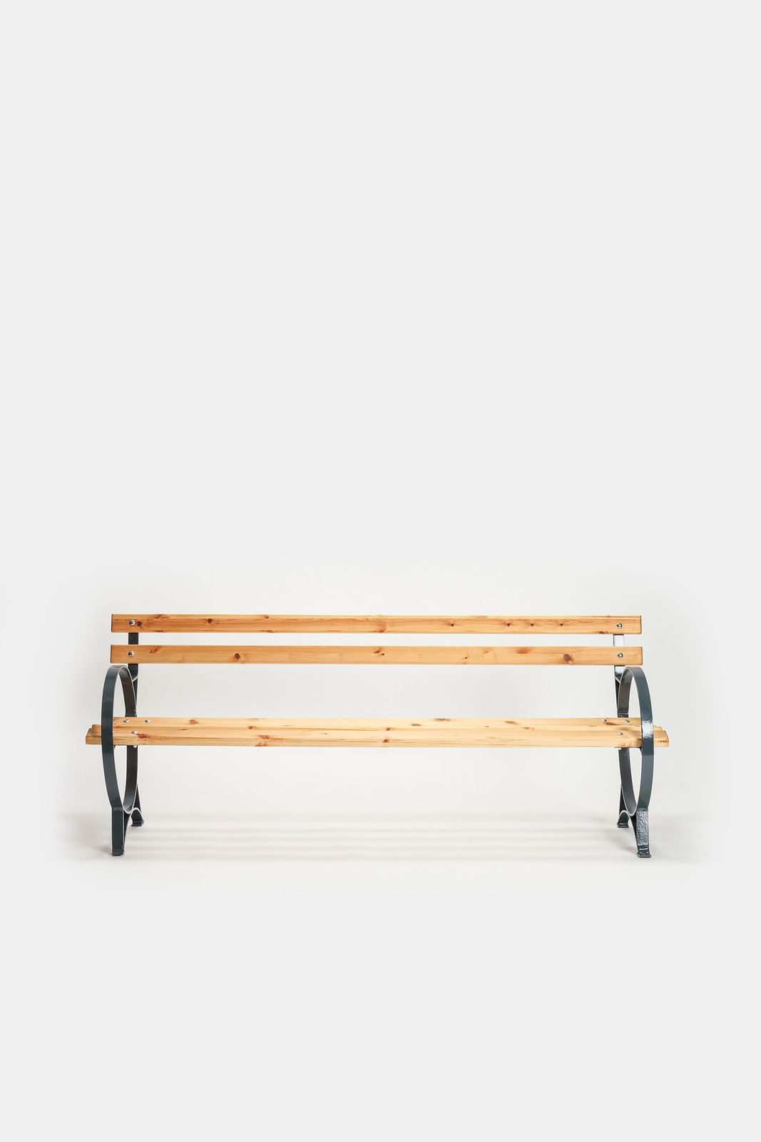 Large Art Deco Garden Bench Czech Republic 30s photo for sale