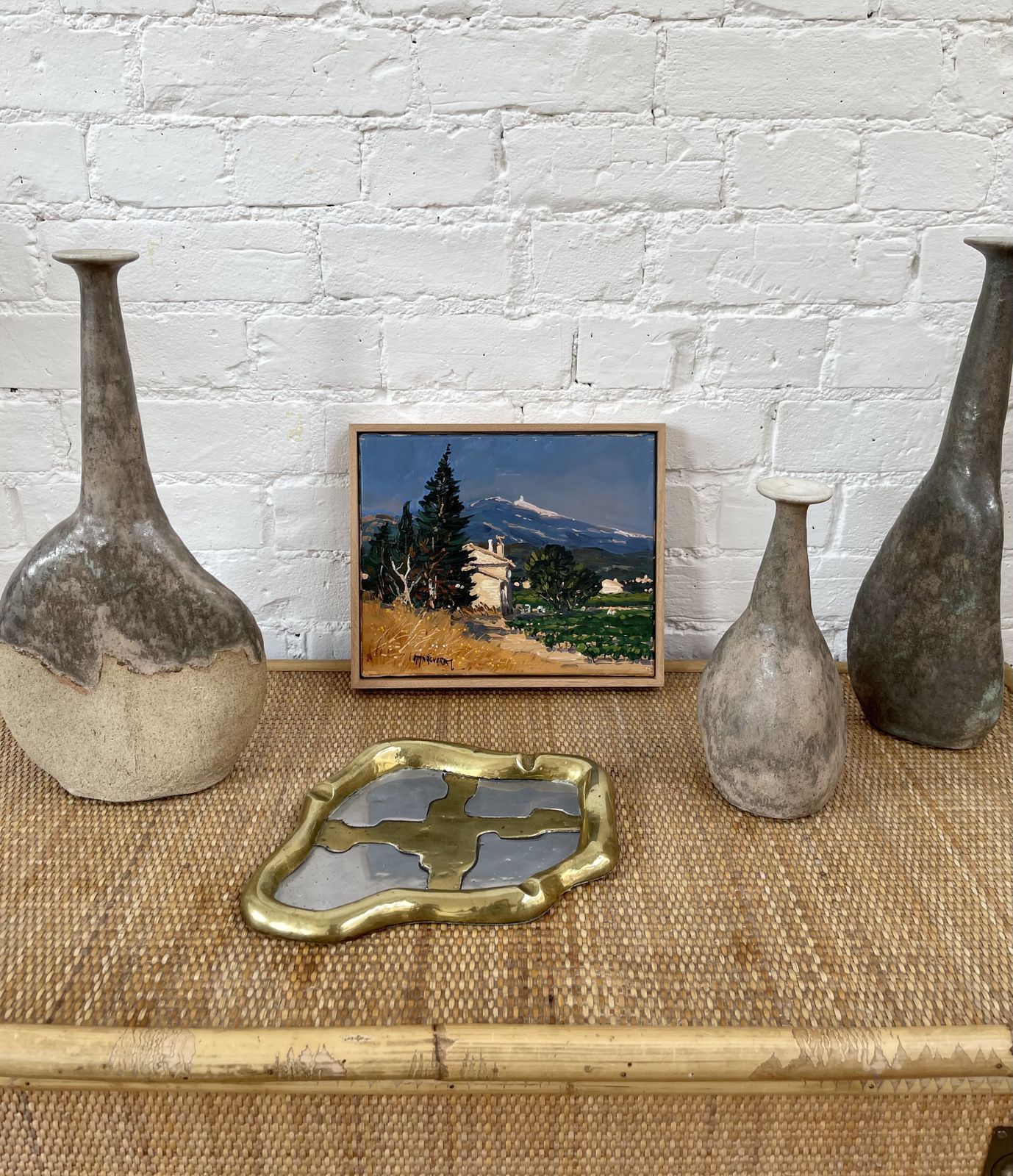 View Of Mont Ventoux Under The Provence Sky' By Michel Margueray (Circa 2000) photo for sale