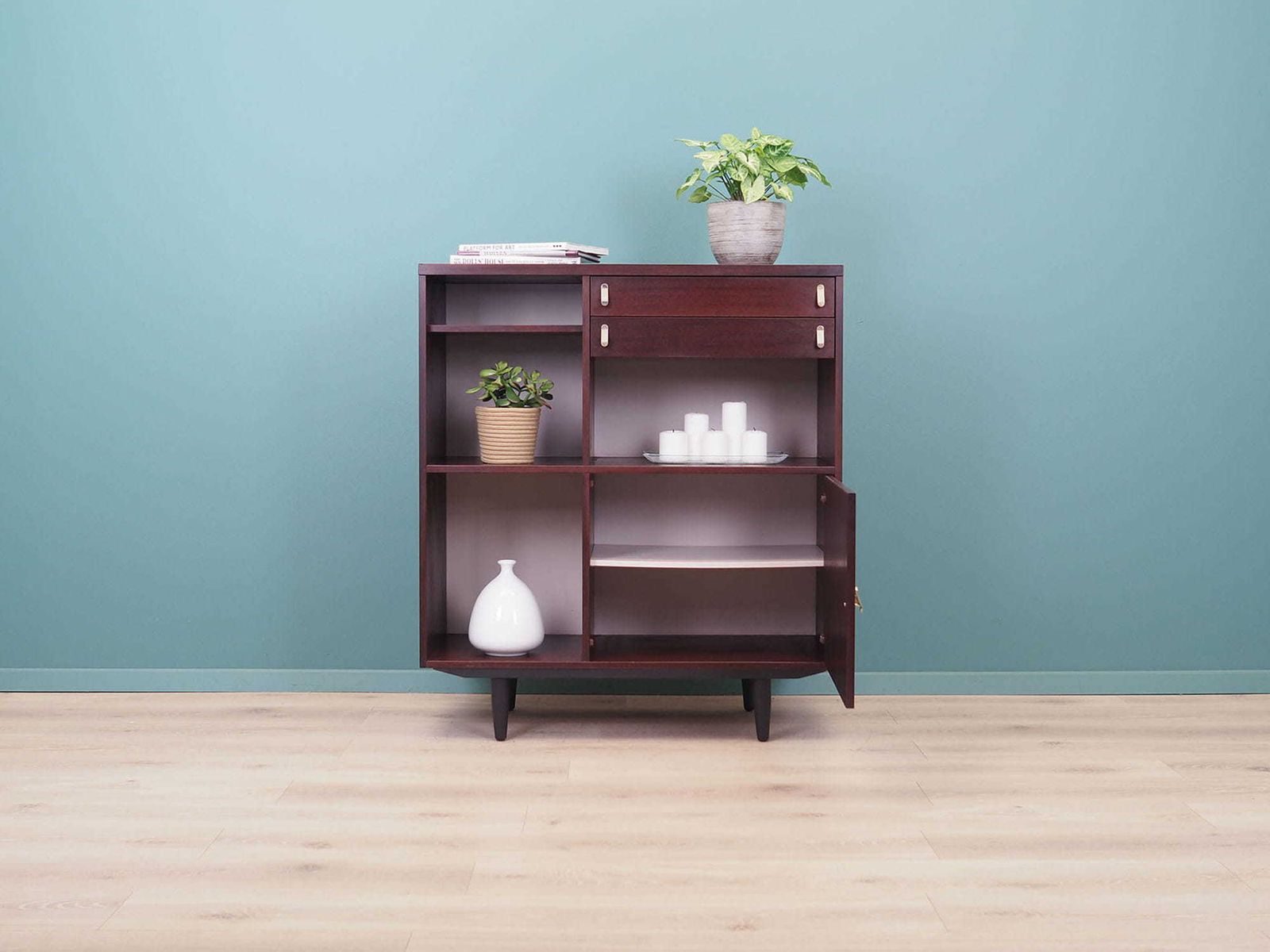 Mahogany Chest Of Drawers, Swedish Design, 1960s, Manufactured By Ulferts photo for sale