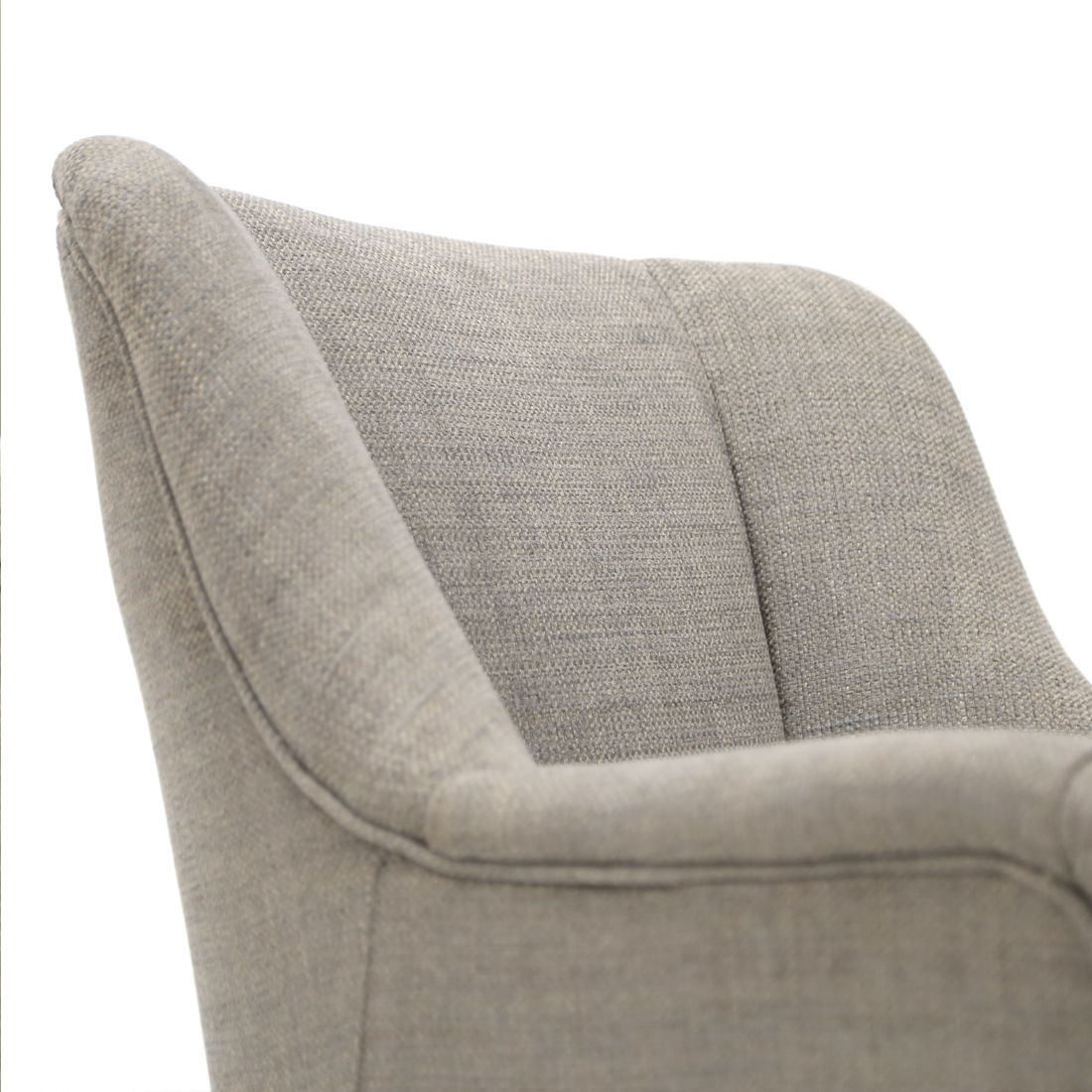 photo furniture Armchair In Gray Fabric, 1950s