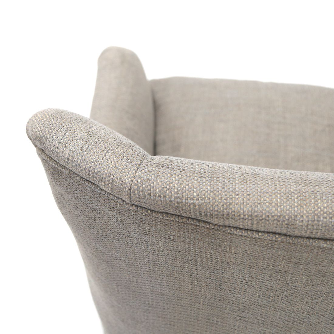 photo for sale Armchair In Gray Fabric, 1950s
