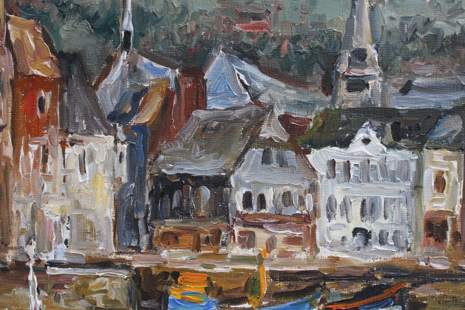 photo for sale The Port Of Honfleur' By Gervais Leterreux (1993)