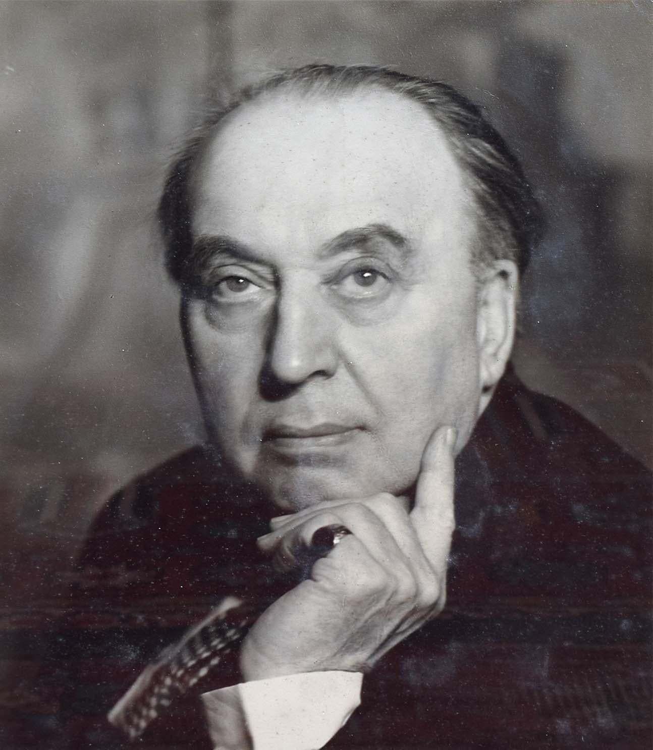 Albert Richardson Prof Sir Albert Richardson Pra Photographic Portrait II C.1960