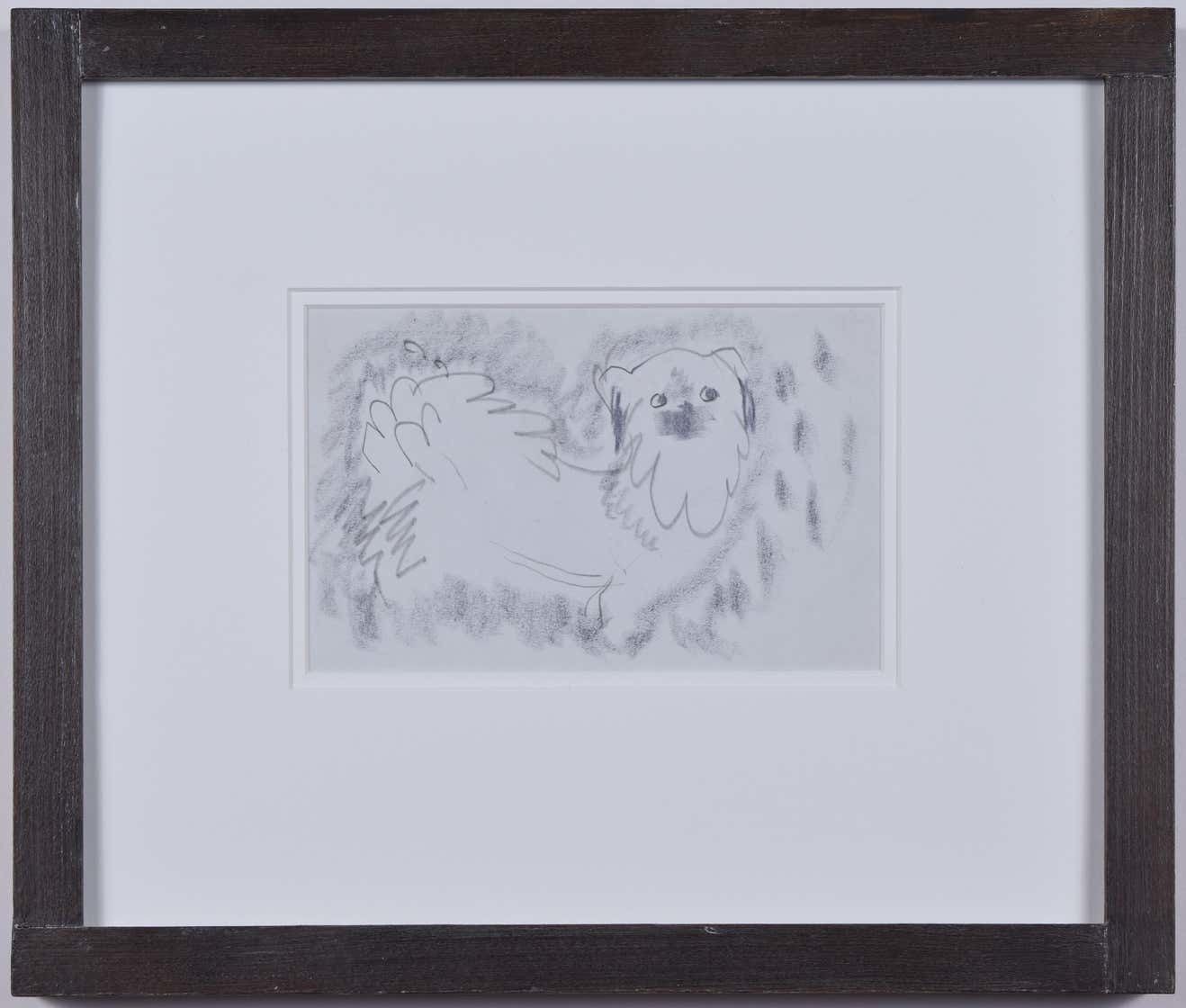 Clifford Ellis 'William The Pug   Facing Right' (C.1950) Pencil Sketch